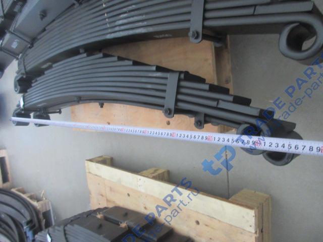 Реальная фотография рессора передняя в сборе ( 2 ая ось)  (3310, 3250)  faw j6