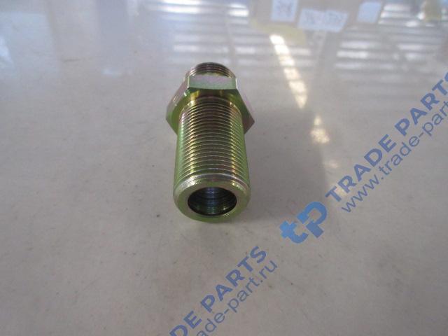 Реальная фотография штуцер прямой м22*1,5/м22*1,5 howo t5g, sitrak c7h