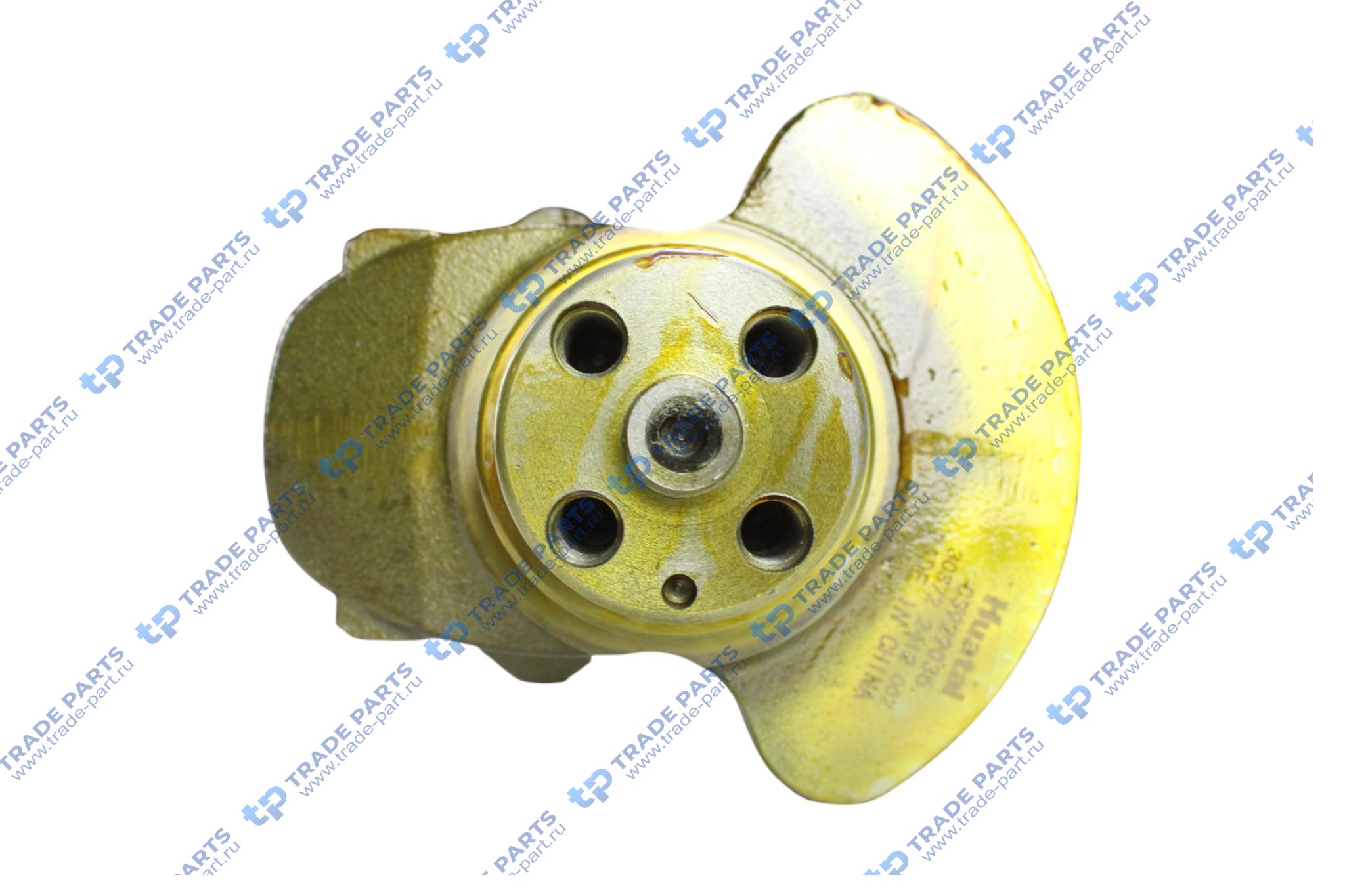 Реальная фотография коленвал в сборе 4bt huatai