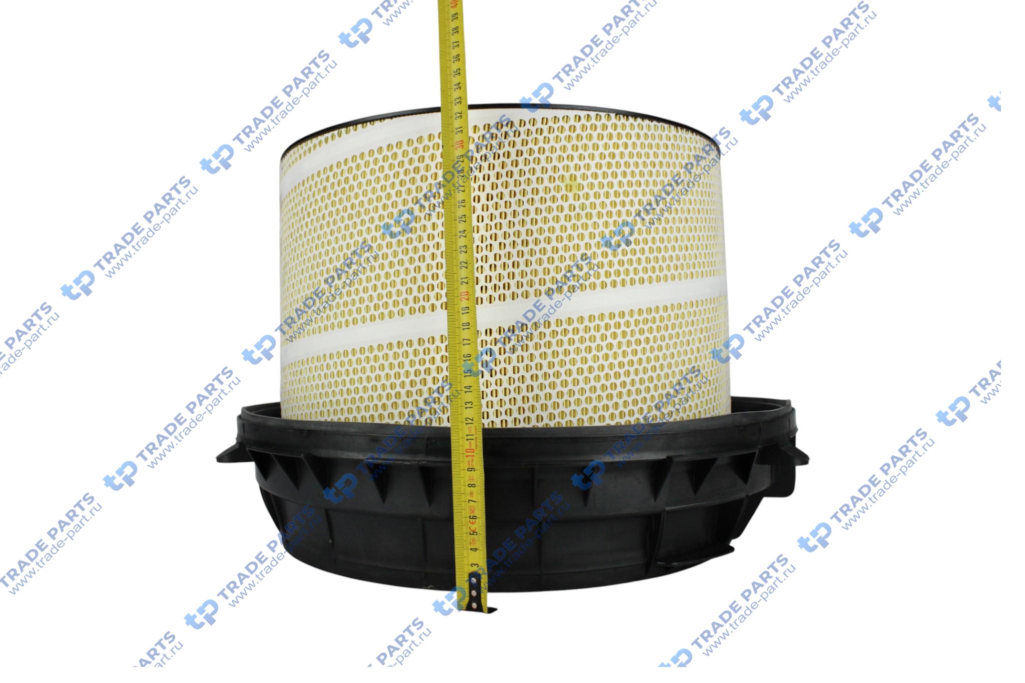 Реальная фотография фильтр воздушный d404/518,5 d221,8 h346 с крышкой\mb actros/axor/atego, daf