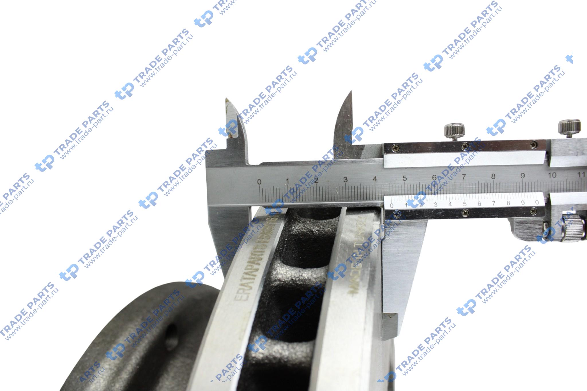 Реальная фотография диск тормозной 433x150x45x220 n10 ror пр-во турция