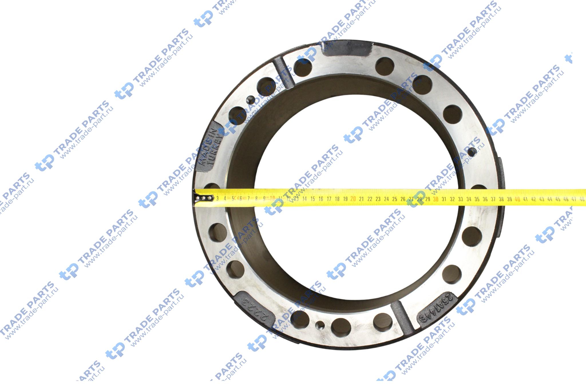 Реальная фотография барабан тормозной mb 410х220/240 задний пр-во турция