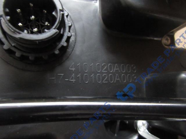 Реальная фотография фара правая передняя chenglong h7