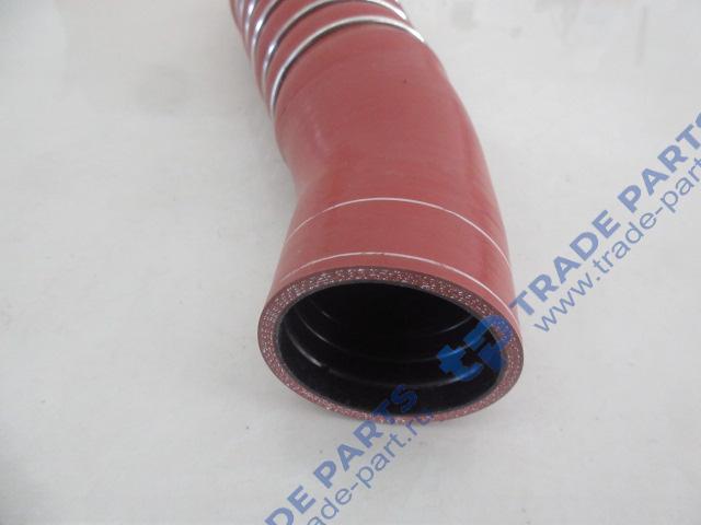 Реальная фотография патрубок радиатора верхний shacman x6000