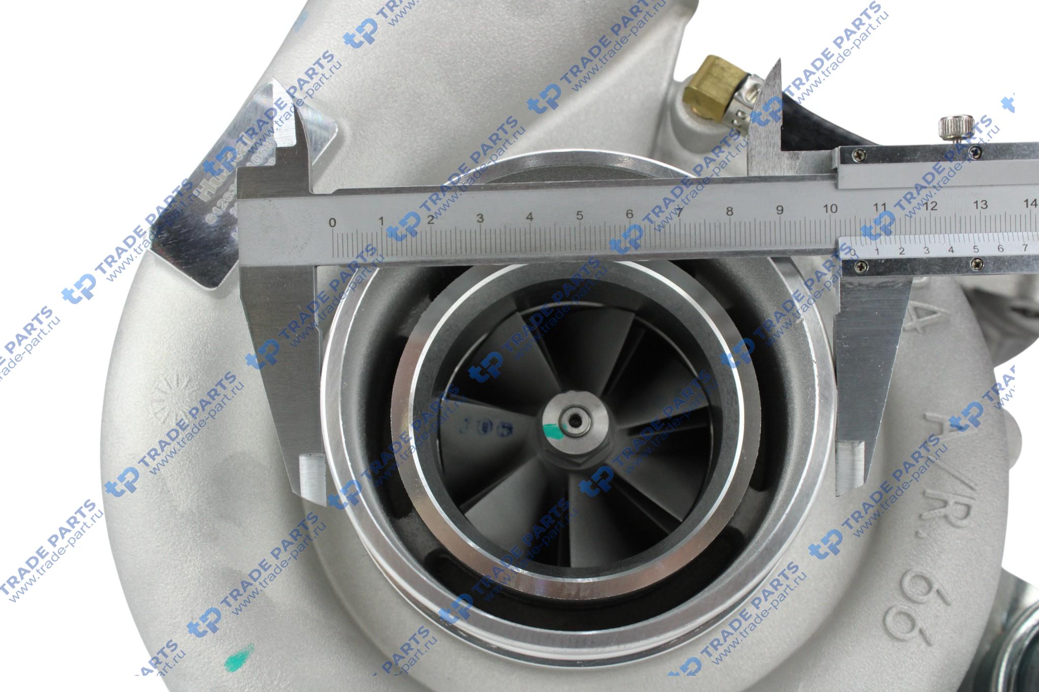 Реальная фотография турбокомпрессор wp12  612630110581 huatai