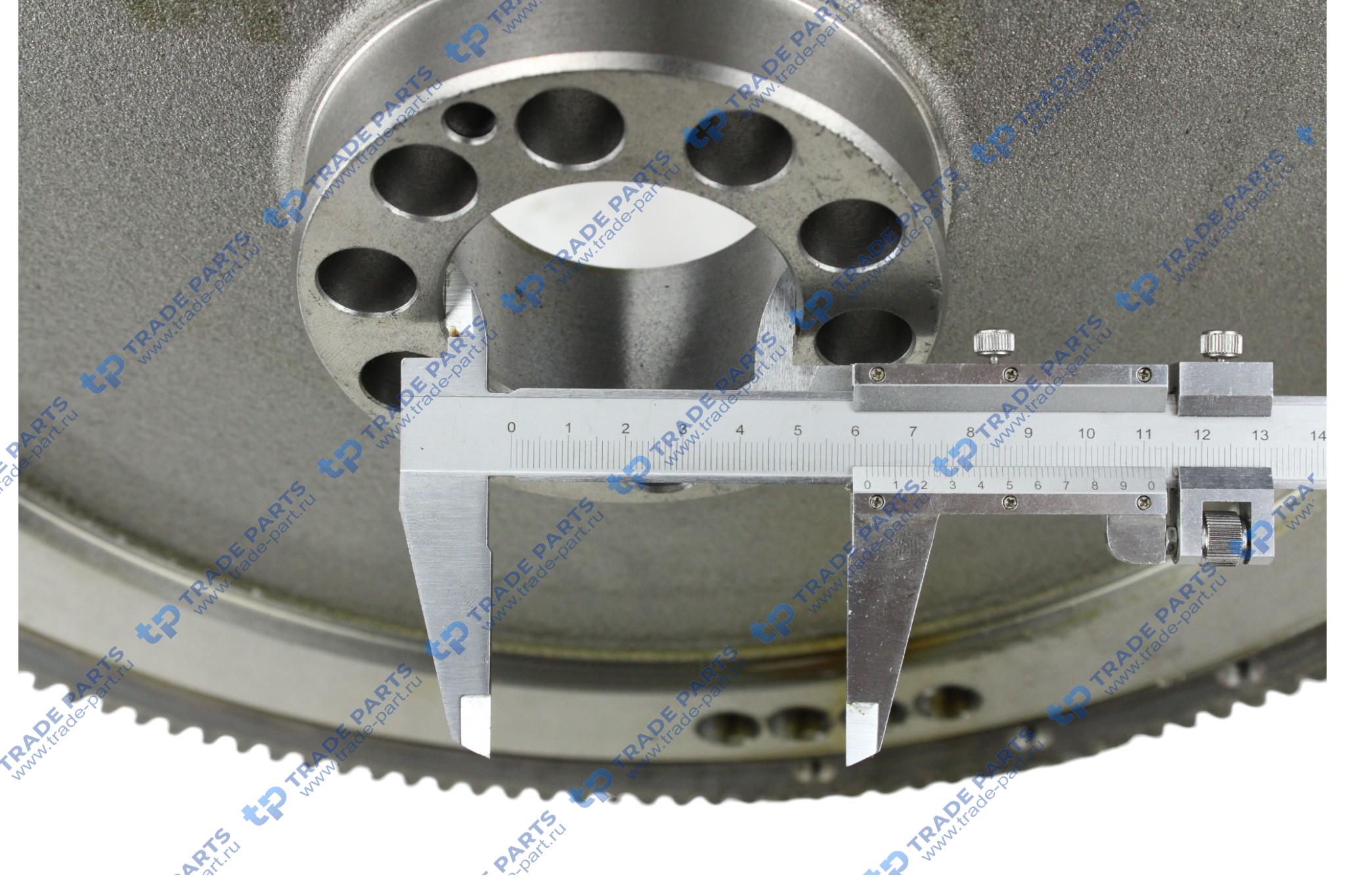 Реальная фотография маховик с венцом d430 z=160 37id v6/8 d130 mb actros om501la/502 la