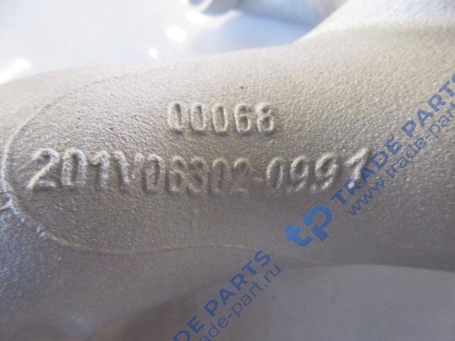 Реальная фотография труба охлаждающей жидкости (тройник) sitrak mc11/mc13