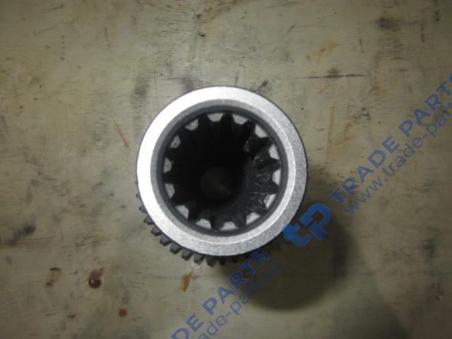 Реальная фотография вал шестерня привода насоса кпп 14 шлицов 38 зубов