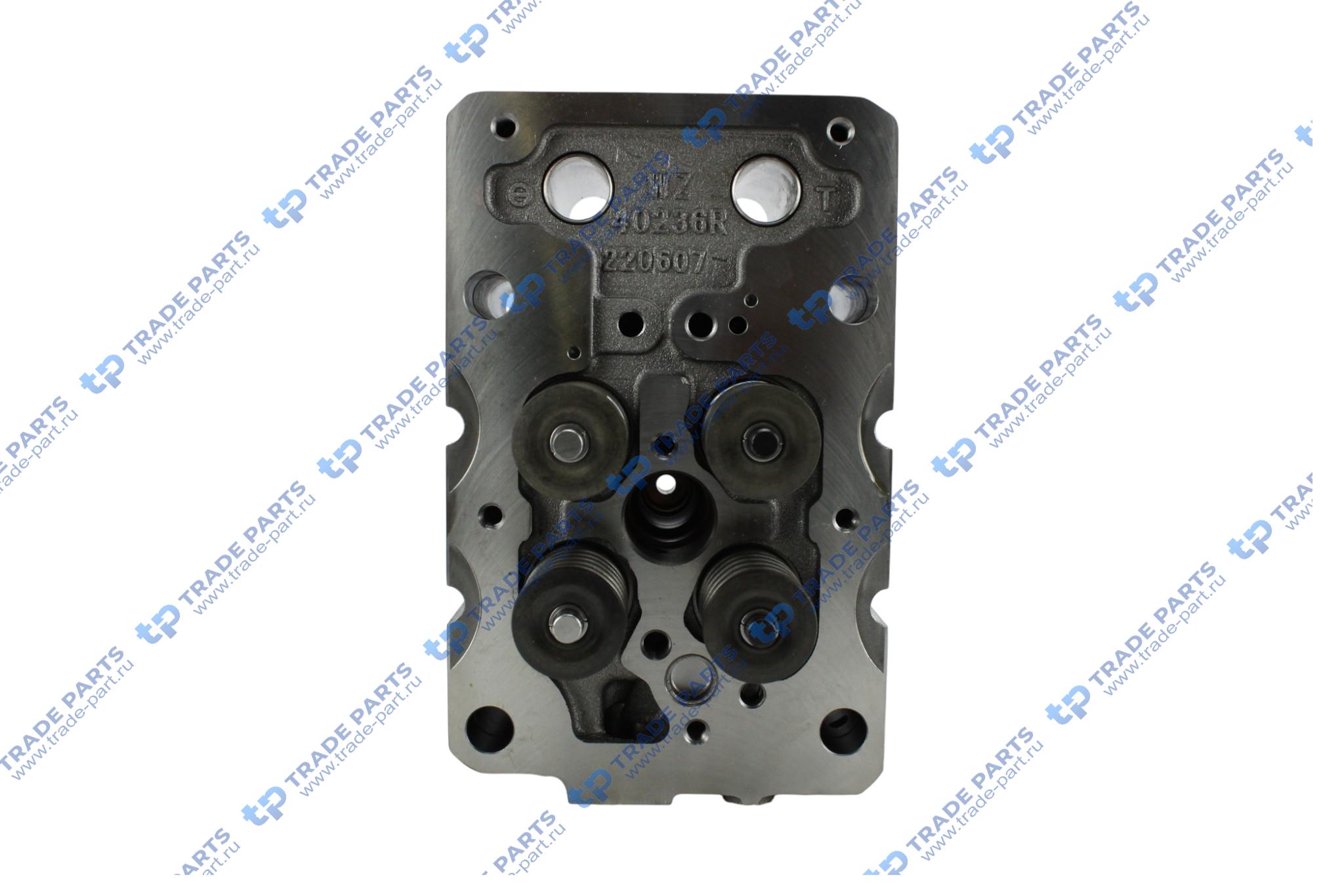 Реальная фотография головка блока цилиндра в сборе с клапанами wp13  1000928221 huatai