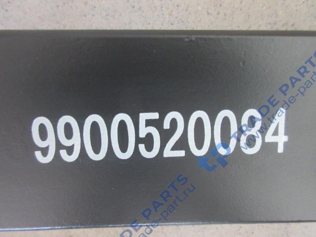 Реальная фотография лист передней рессоры №2 8x4 l=1730 16х90 wg9731520011-2