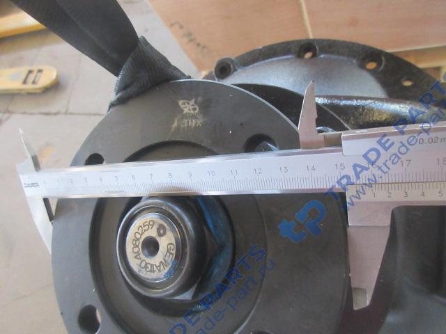 Реальная фотография редуктор переднего моста ( по часовой) 7/37 35 шлицов на хвостовике xcmg lw330ru, lw330fn, lw300kn, 