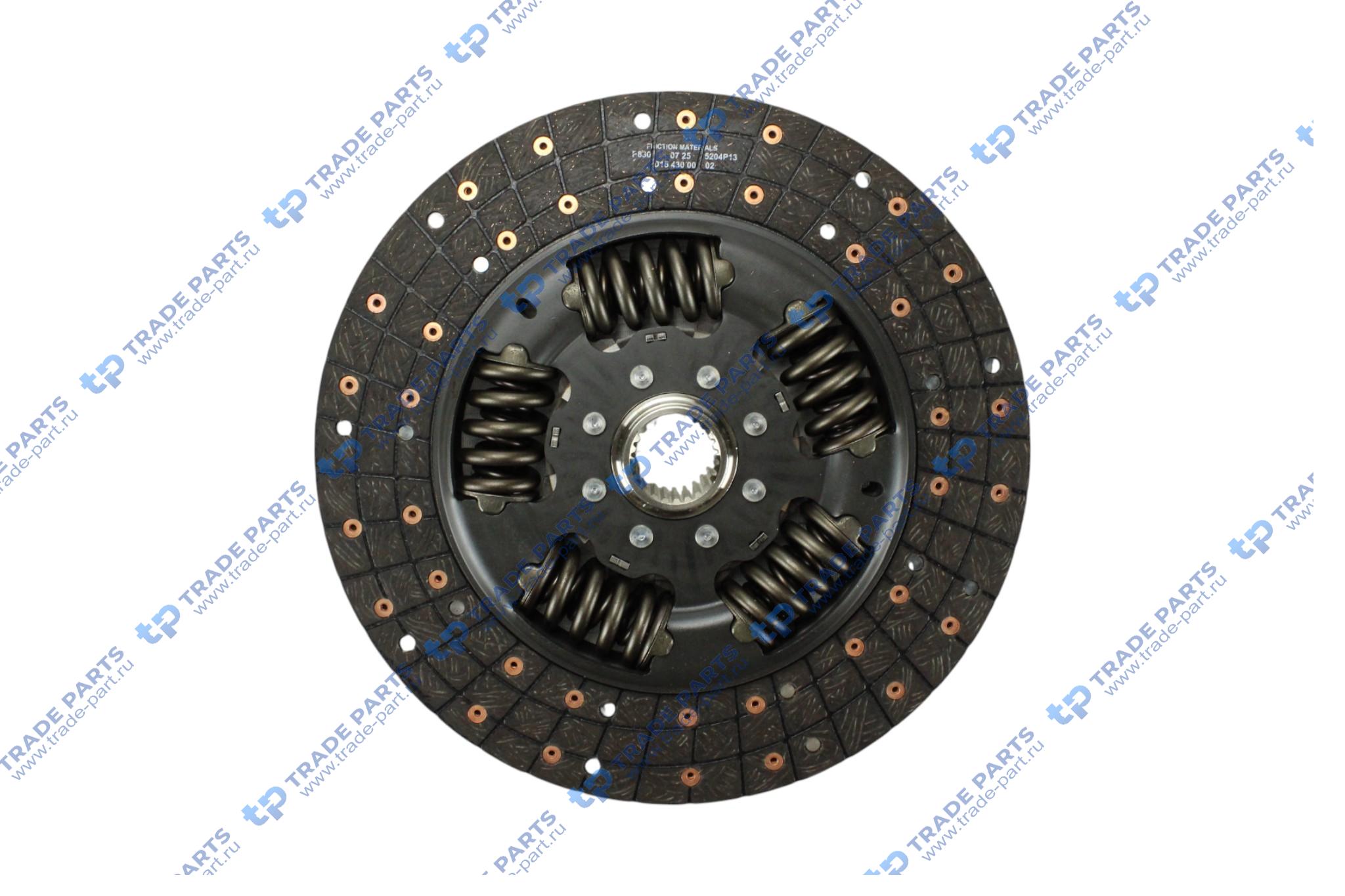 Реальная фотография диск сцепления 430mm n24 volvo fh18