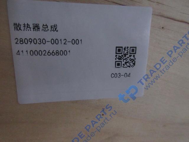 Реальная фотография радиатор в сборе sdlg lg933 нового образца ( с 2018 года)