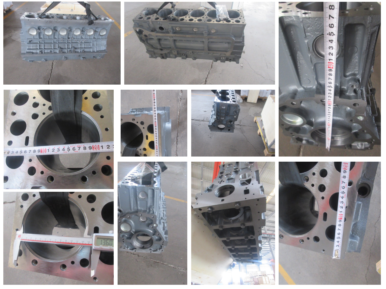 Блок цилиндров WP10 Евро3 SHAANXI 612600900029