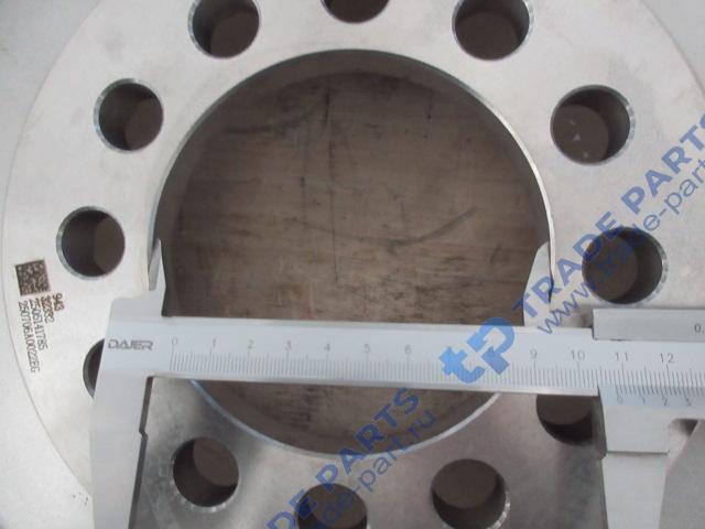 Реальная фотография диск тормозной передний shacman x6000