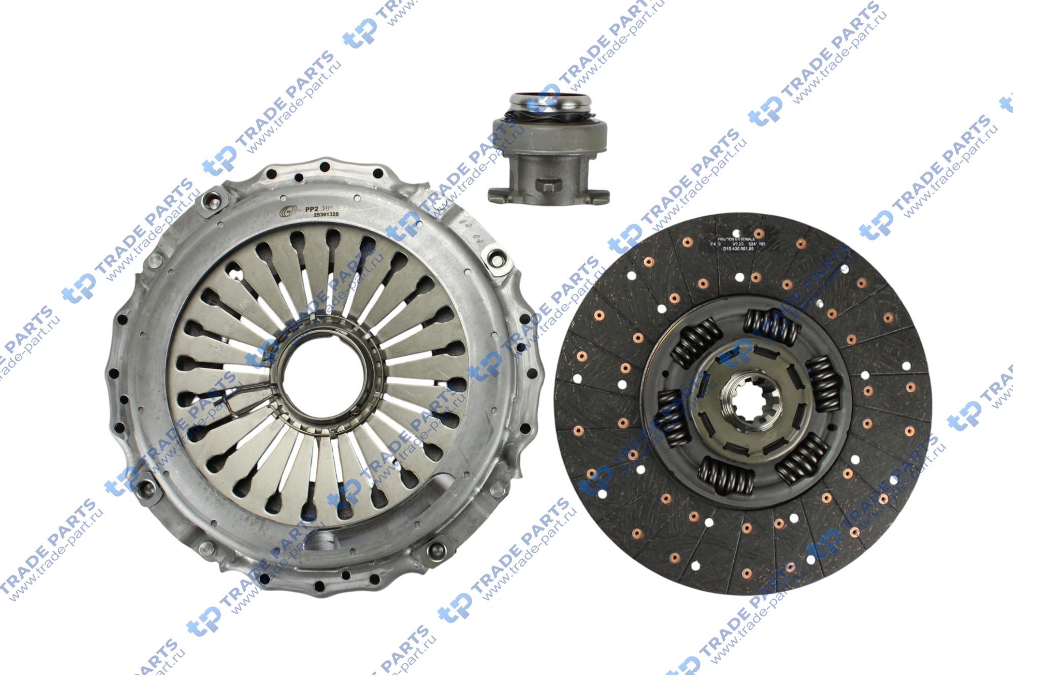 Реальная фотография комплект сцепления renault premium magnum