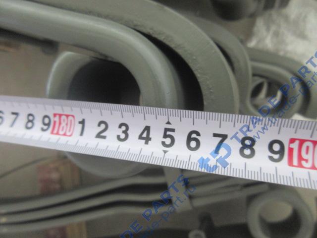 Реальная фотография рессора передняя howo 10 листов 16*90