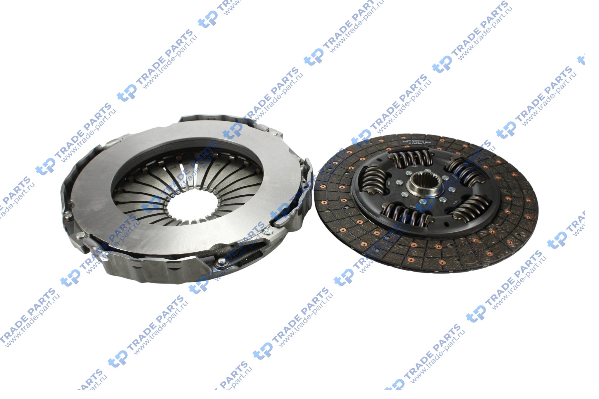 Реальная фотография комплект сцепления без выжимного 3400 700 601 volvo fh, fm, fmx (кпп автомат)