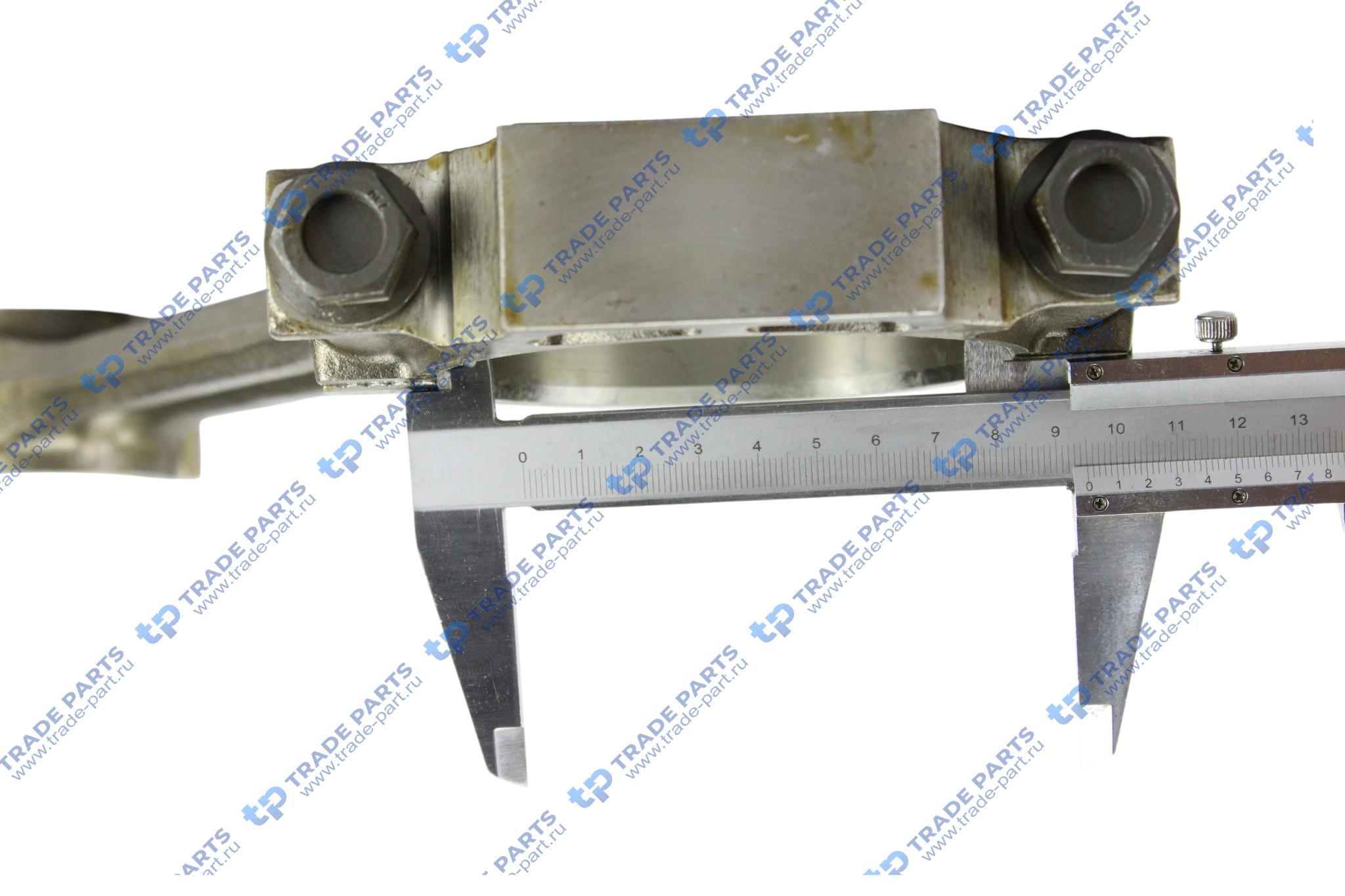 Реальная фотография шатун r 4/6 d97/97,5 без гаек, зубчатый замок mb om401la eu/441a/la