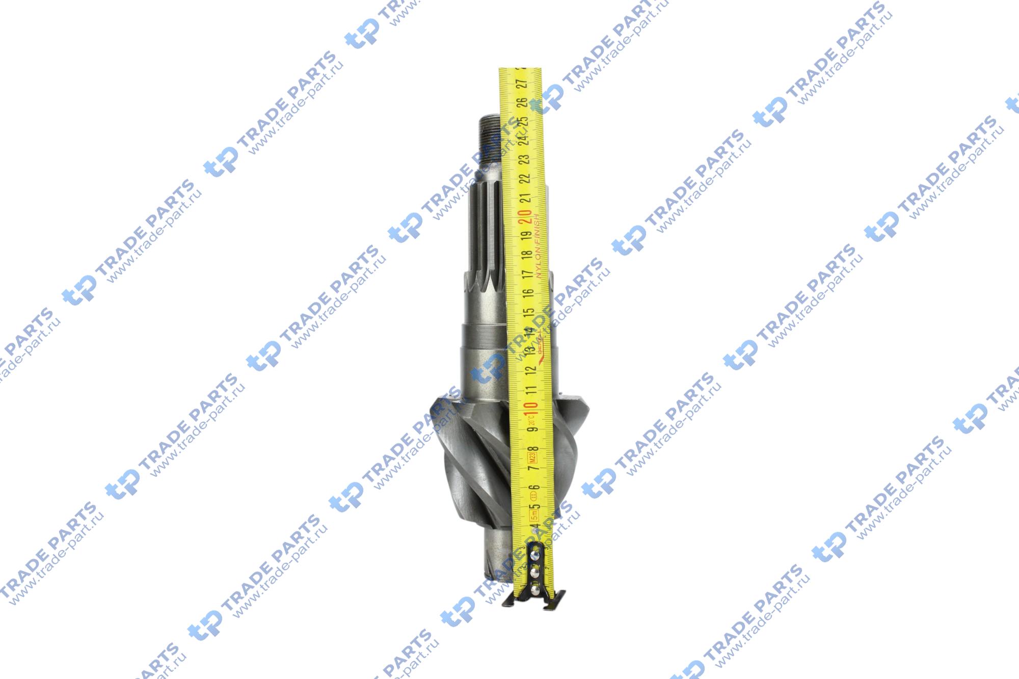Реальная фотография гипоидная пара переднего редуктора 6/37 l=255 (по часовой) 3050900201
