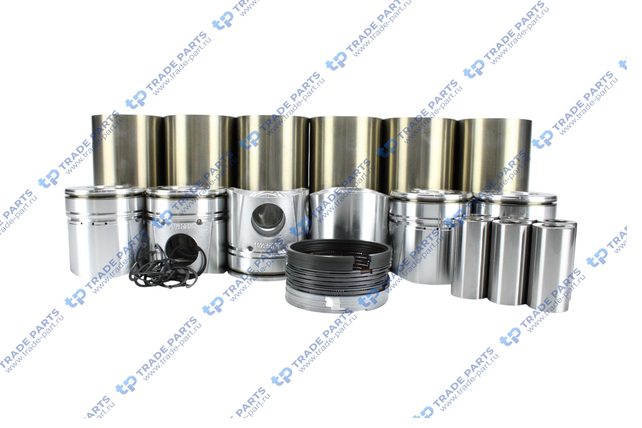 Реальная фотография поршневая группа komatsu 6d102  3957795 huatai