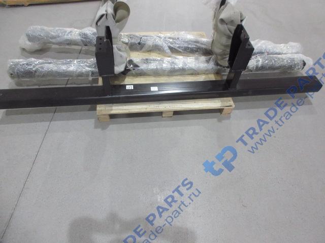Реальная фотография задняя защитная поперечина с переходным кронштейном в сборе faw j6 качество о