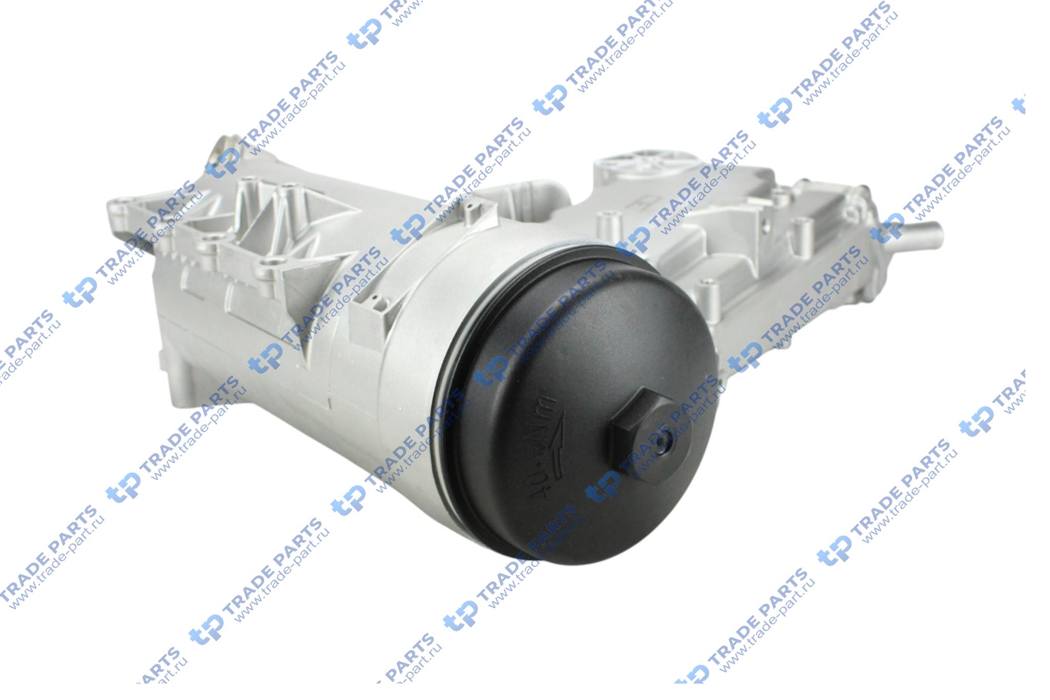 Реальная фотография корпус масляного радиатора mb actros eng.om501 la