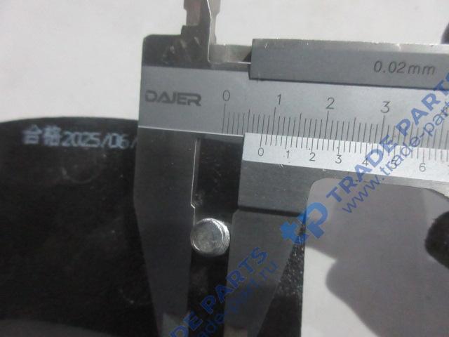 Реальная фотография колодка ручного тормоза lgs863a.03.11-13/60200008664 lonking lg863n качество о