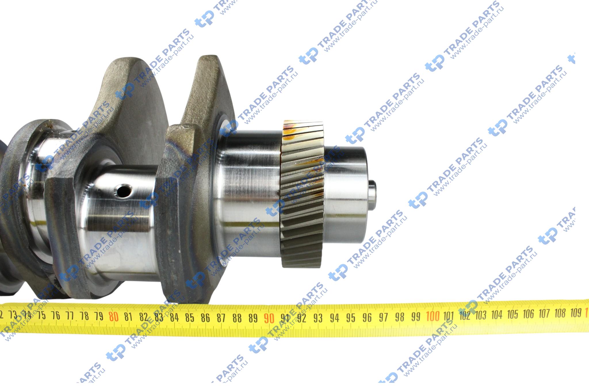 Реальная фотография вал коленчатый cummins qsc 8.3