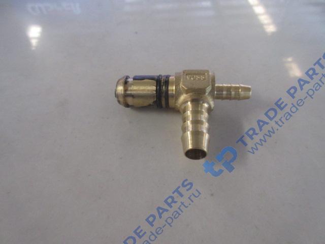 Реальная фотография штуцер т-образный тройник тормозной системы ng12/nw9/nw6 howo t5g, sitrak c7h