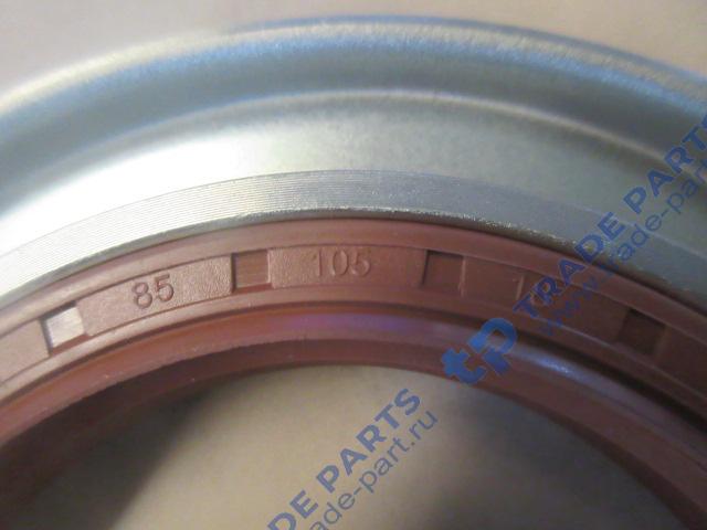 Реальная фотография сальник 85х105х18/150 хвостовика редуктора howo t5g в сборе