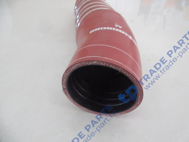 Реальная фотография патрубок радиатора верхний shacman x6000