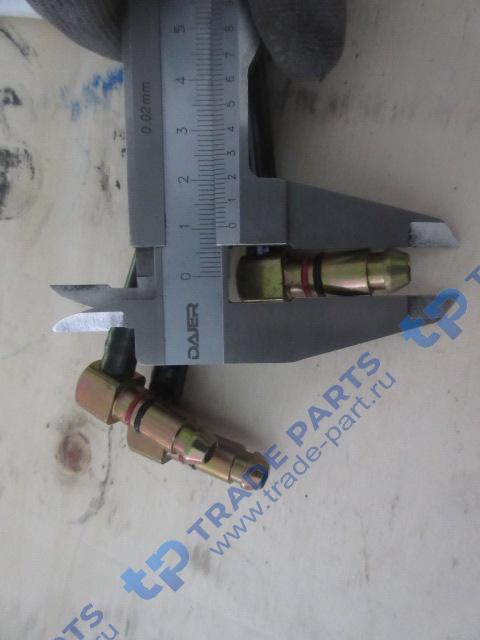 Реальная фотография трубки тормозные от крана ручного тормоза faw j6 качество о