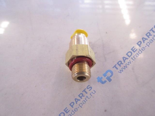 Реальная фотография штуцер термостойкий прямой быстроразъемный c-типа (φ 6 / m10x1) howo t5g, sitrak c7h