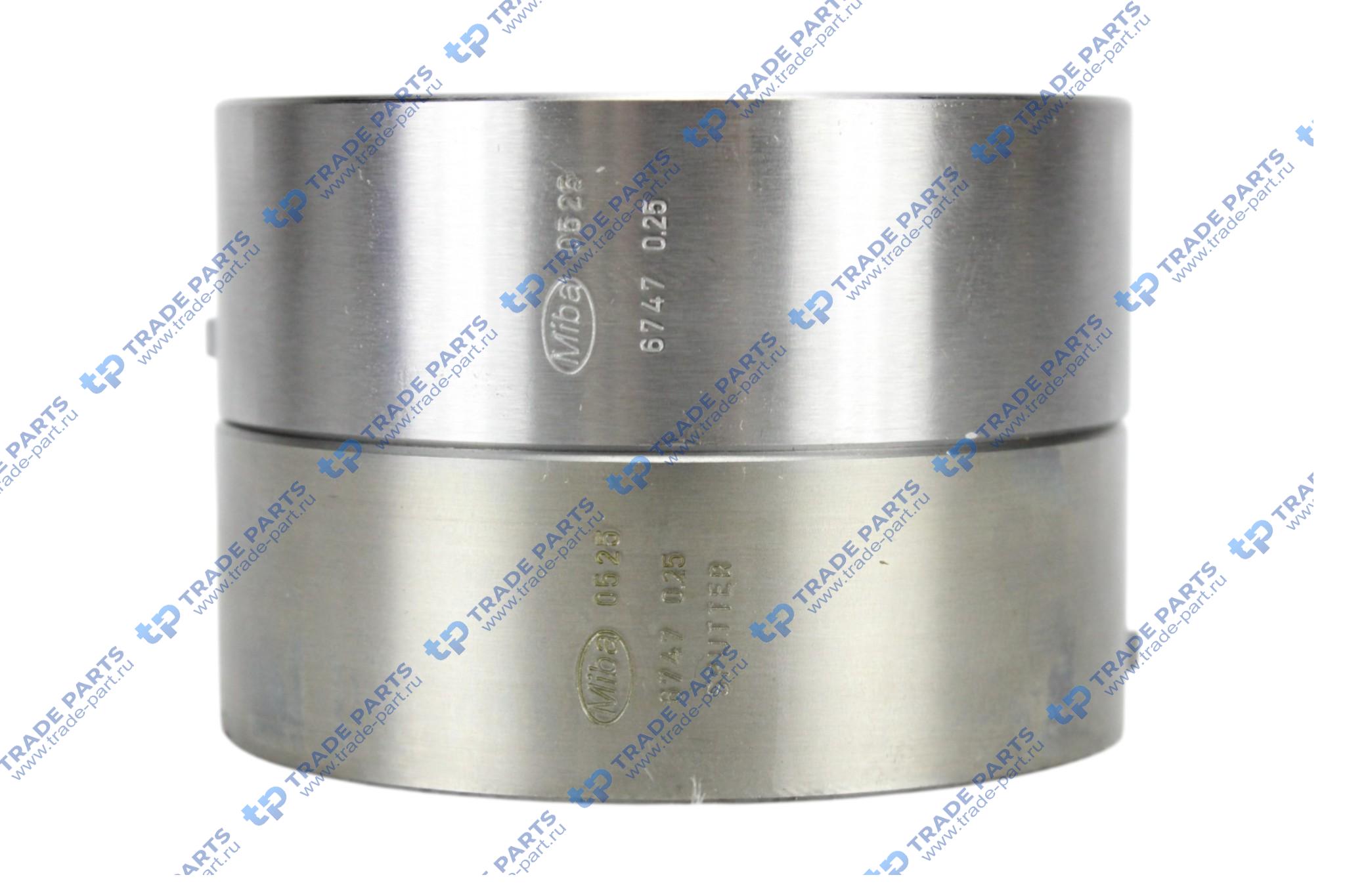 Реальная фотография вкладыши шатунные mb om904/906 0,25 к-т на шейку (sputter)