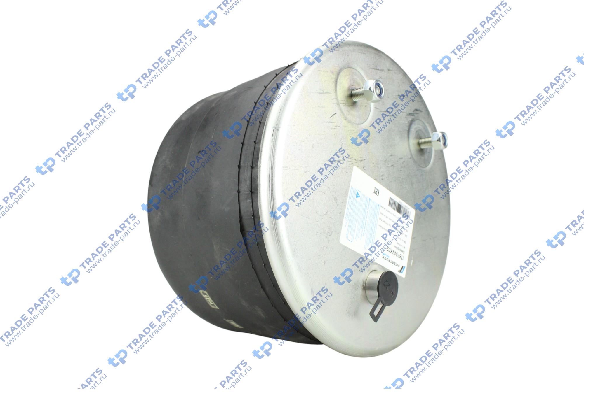 Реальная фотография пневморессора задней подвески в сборе daf euro 6