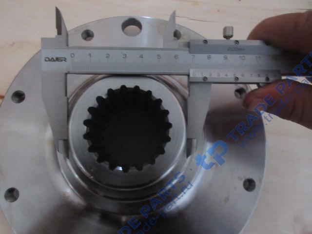 Реальная фотография фланец кпп передний xcmg zl50g