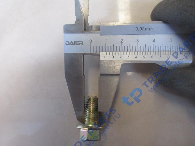 Реальная фотография болт с фланцем м10*25 sitrak качество о