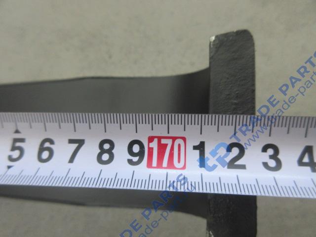 Реальная фотография лист передней рессоры №2 8x4 l=1730 16х90 wg9731520011-2